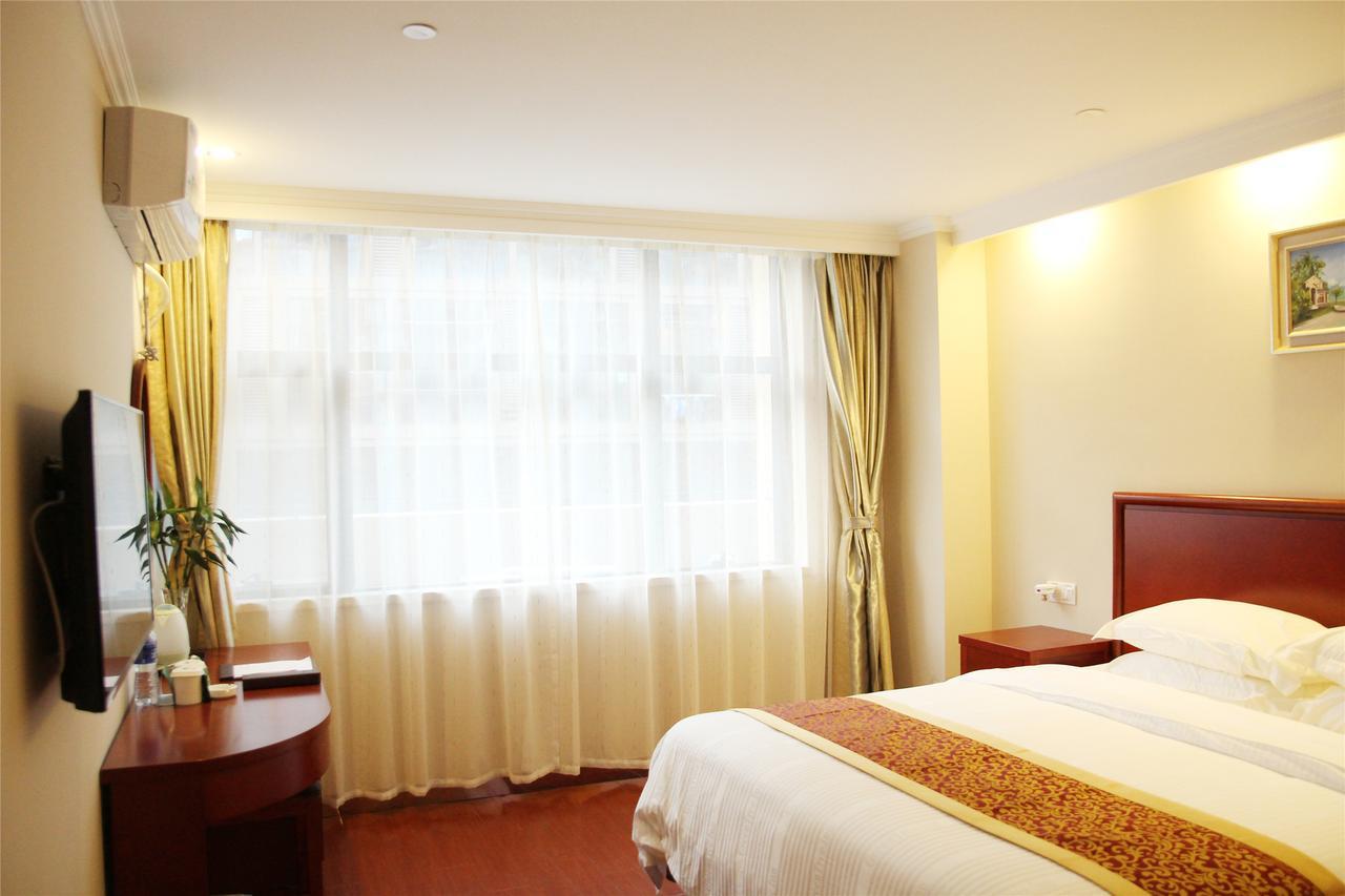 Greentree Inn Jiangsu Yancheng Dongtai Honglan Road Pedestrian Street Express Hotel Dış mekan fotoğraf